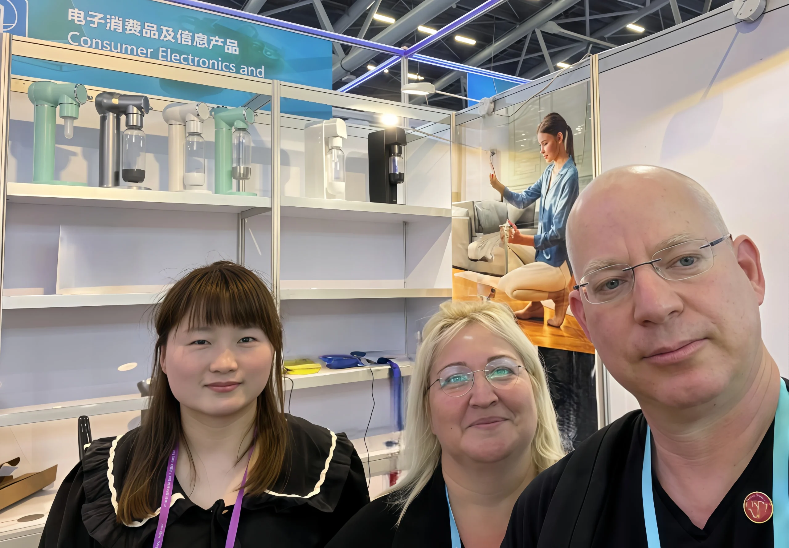 Spring Canton Fair soda maker OEM factory booth