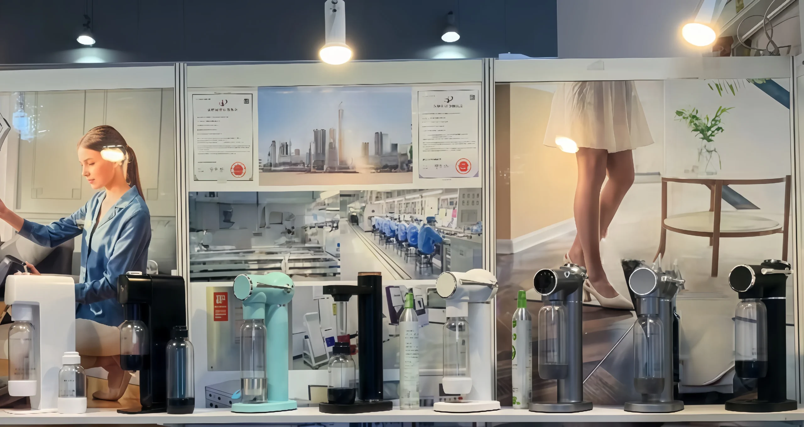 HKTDC Expo soda maker technology showcase