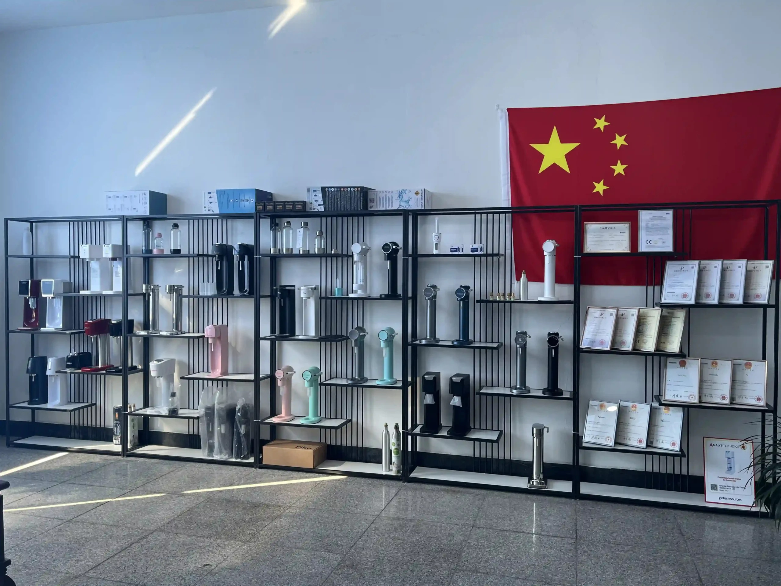 Mifan Soda high-definition factory showroom