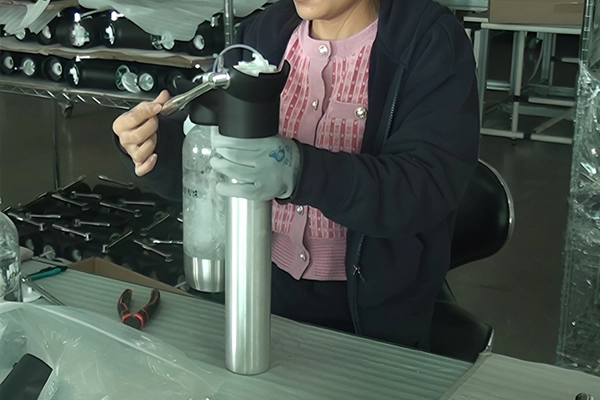 Factory Water Leak Testing Line